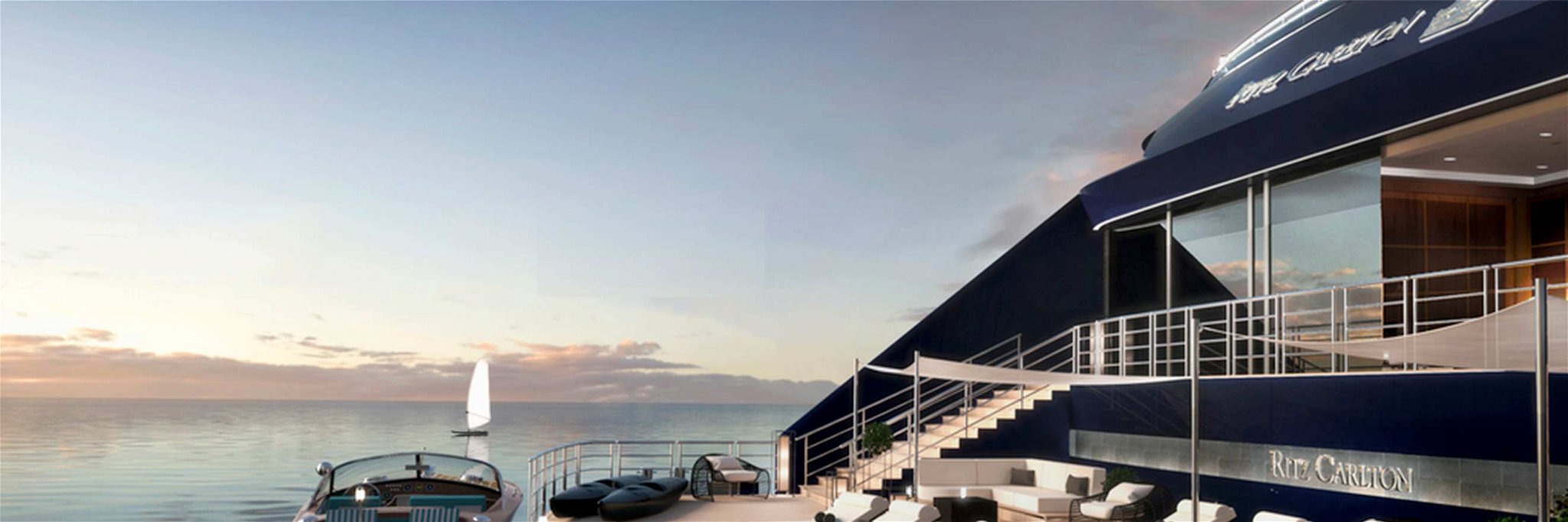 The »Ritz-Carlton« bringt als erste Luxushotelmarke Service und Stil auf hohe See.