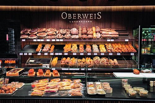 Brioche, baguettes and award-winning patisserie are available at Café Oberweis.