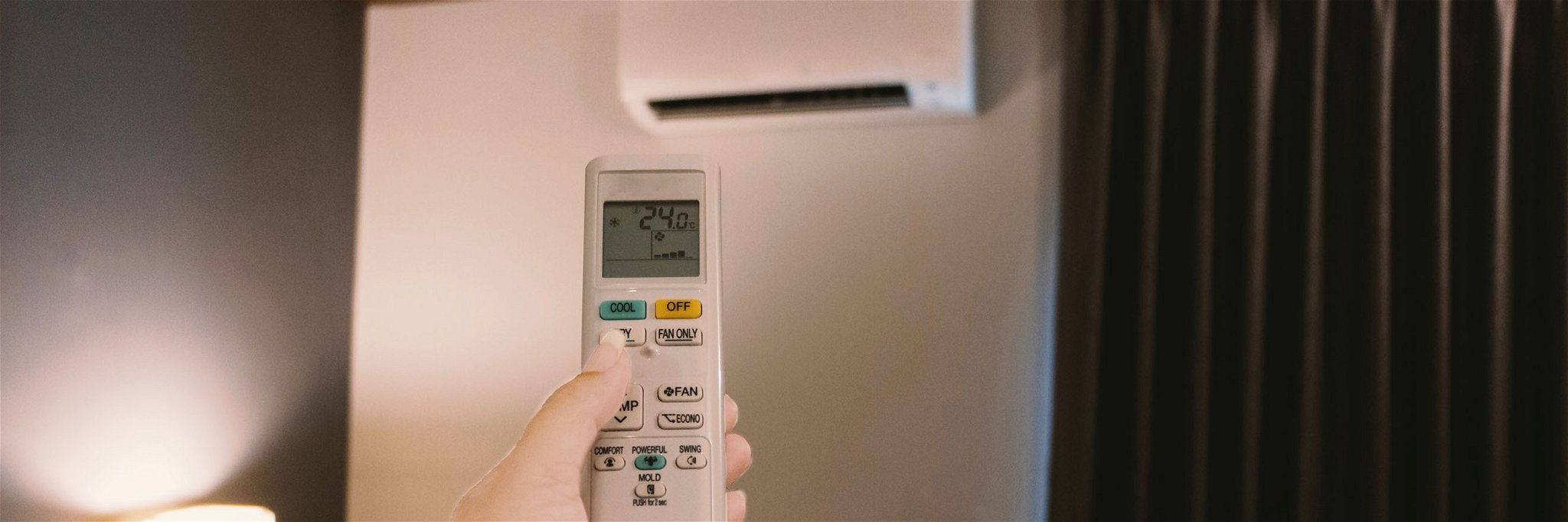 Die Klimaanlage ist einer der größten Stromfresser in Hotels.