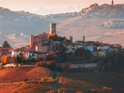 Das Piemont zeigt sich im Herbst von seiner schönsten Seite.