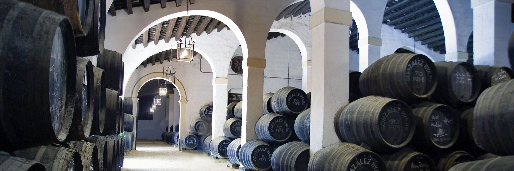 With sherry, it's all a question of maturity; in the bodegas, the barrels are stacked in several rows to form a ´criadera´.