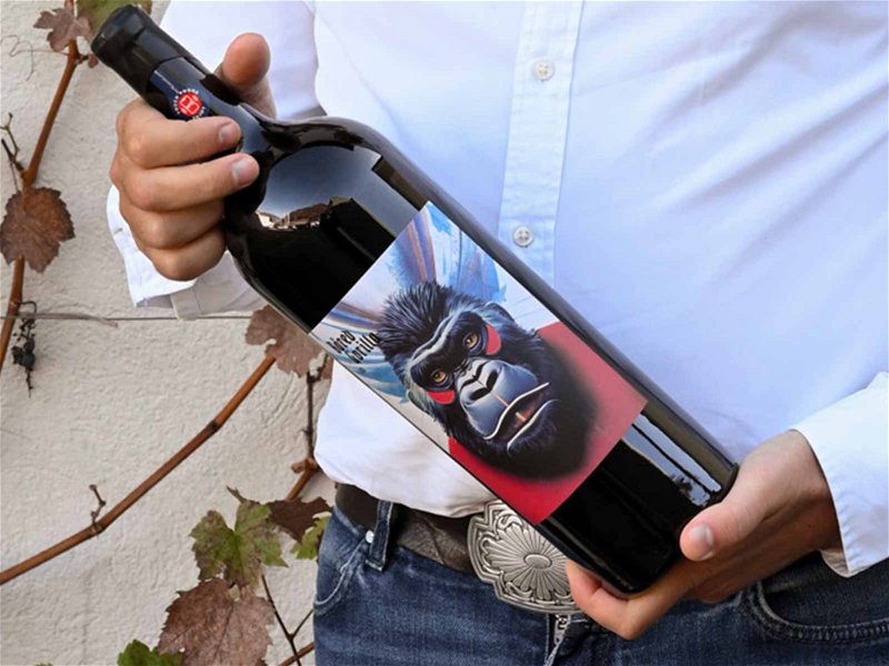 Bored Gorilla: First AI-generated wine.