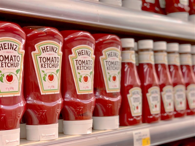 Heinz Tomato Ketchup saw the biggest average percentage increase in UK supermarkets.