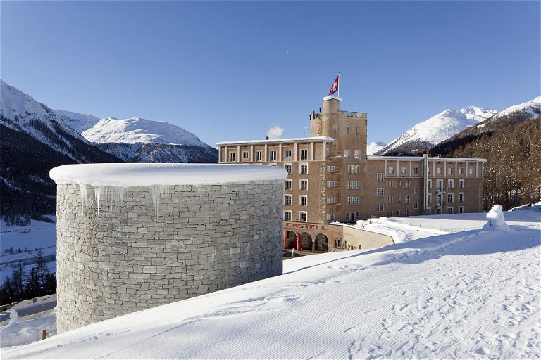 Das «Hotel Castell» in Zouz im Oberengadin.