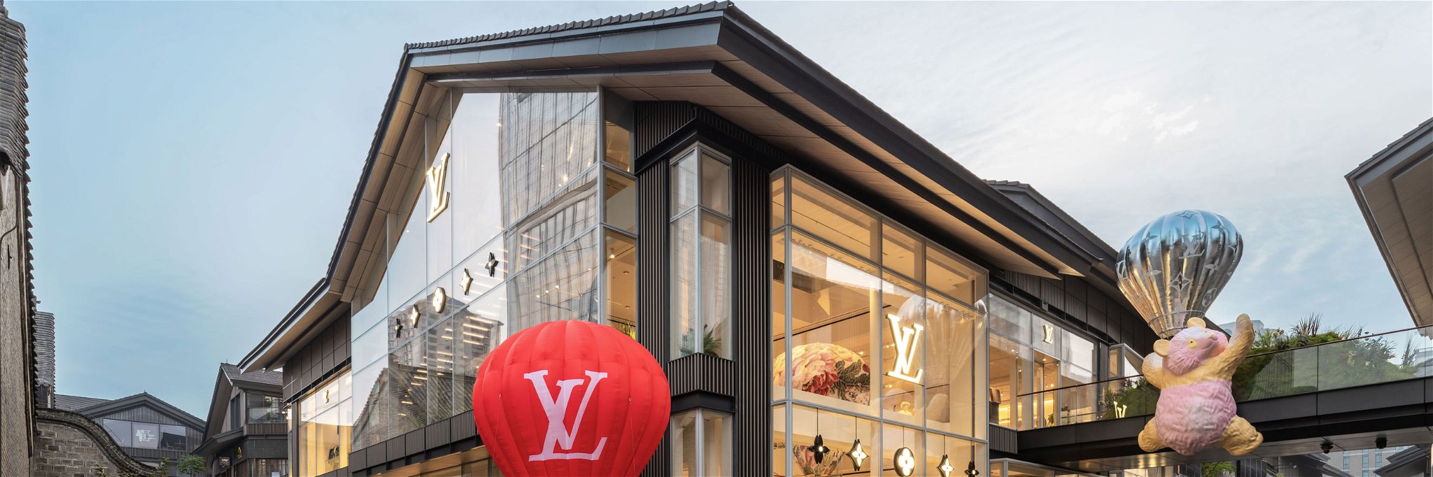 »The Hall by Louis Vuitton« ist direkt neben der kürzlich eröffneten&nbsp;»Chengdu Maison«&nbsp;im Sino-Ocean Taikoo Li zu finden.
