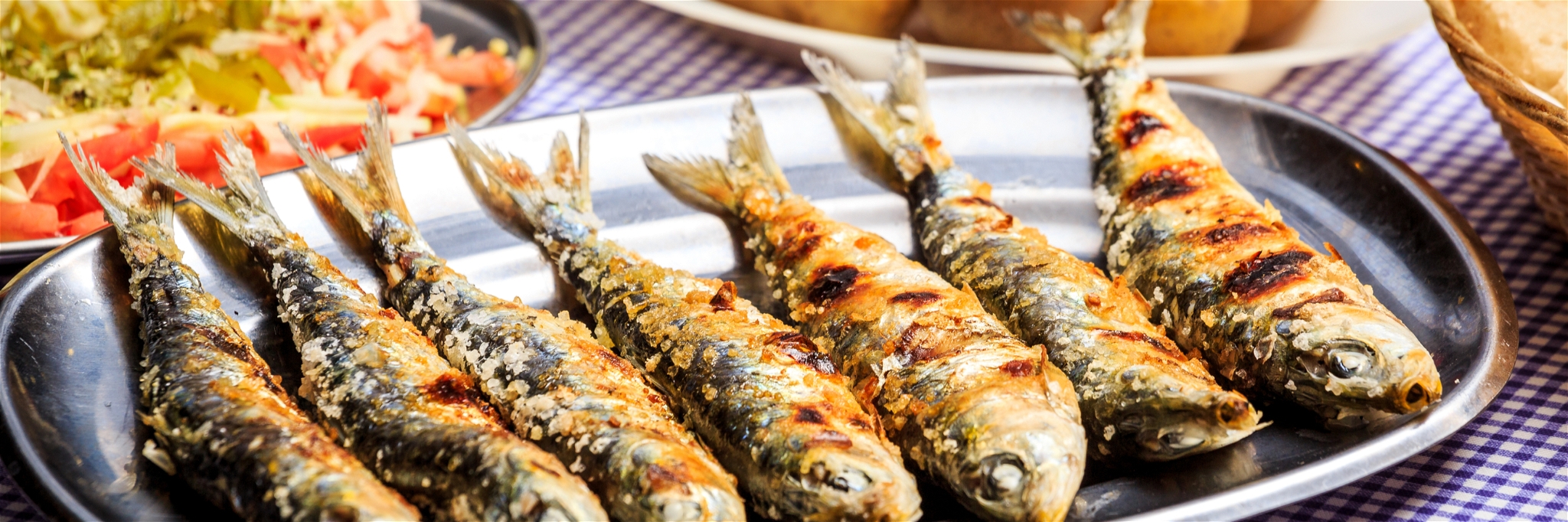 Channel that holiday vibe with a plate of sardines.
