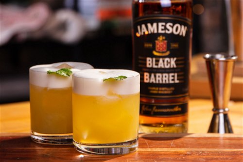 Jameson Black Barrel.