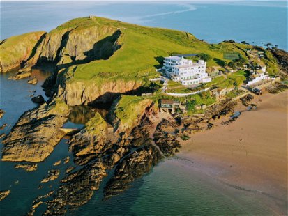 Burgh Island provided a working retreat for Agatha Christie.