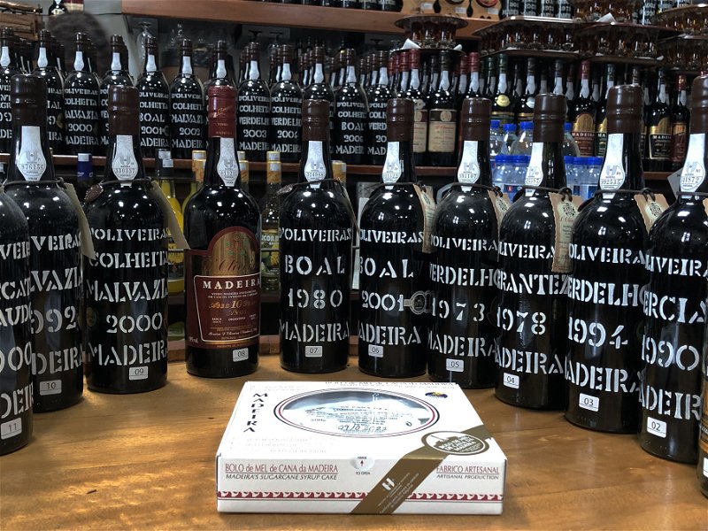 Pereira D’Oliveira has a considerable stock of rare old vintage wine.