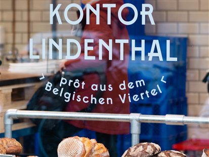 Im »Kontor Lindenthal« wird das »prôt« verkauft, das Bäckermeister Alex Onasch im Belgischen Viertel täglich frisch zubereitet.