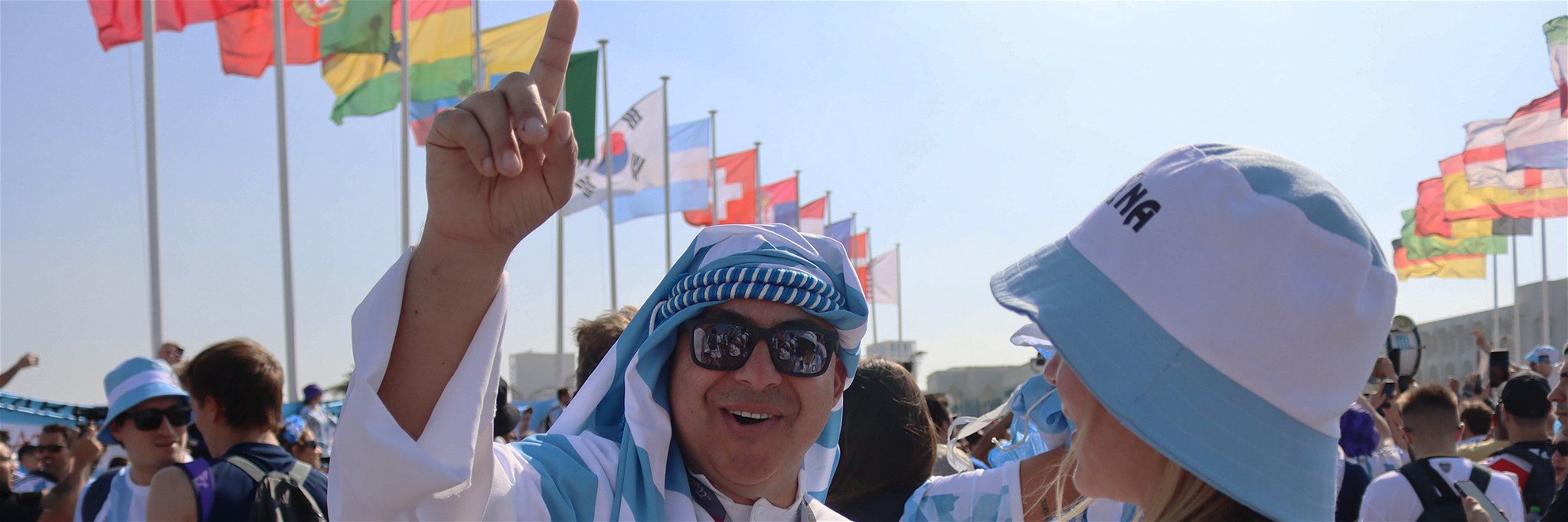 More than 1.4million visited Qatar during the World Cup.