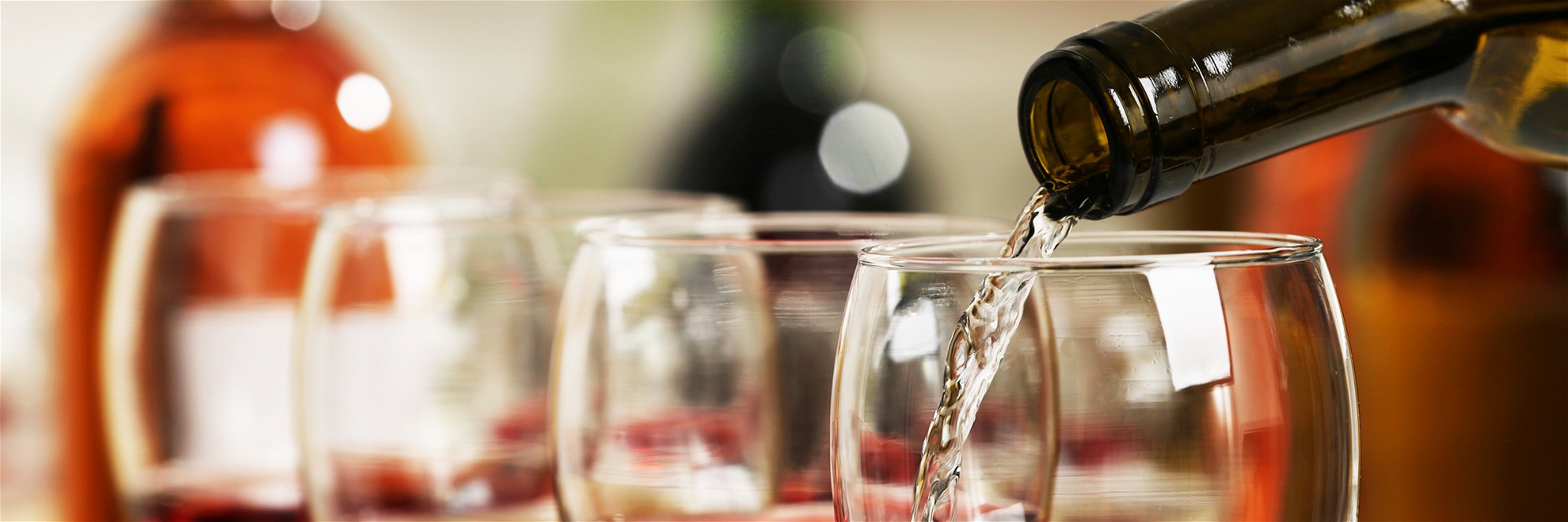 Passengers will enjoy a guided eight-step wine-tasting on board.