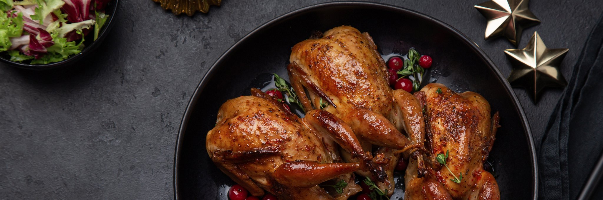 &nbsp;Quails are delicate in texture, with a subtle sweetness that is barely gamey.