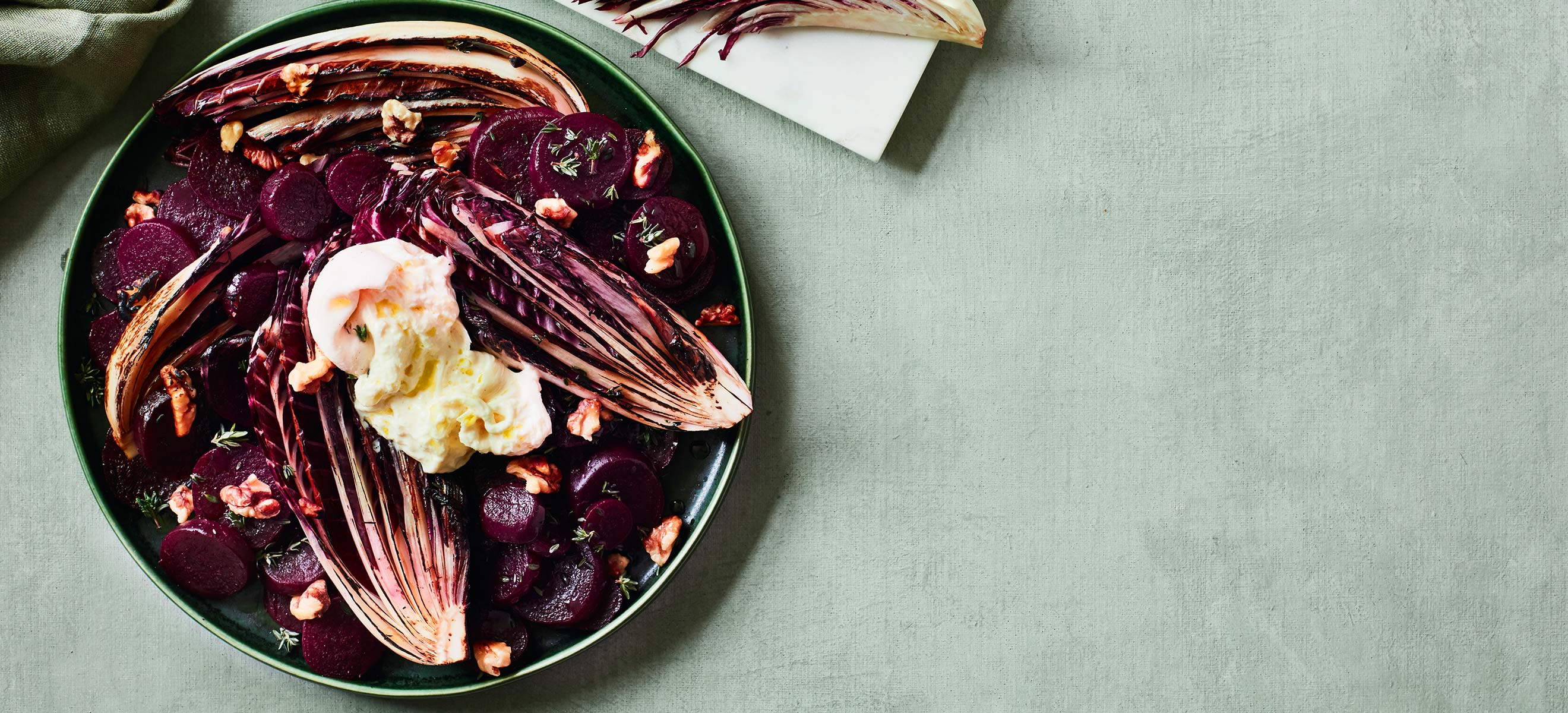 Radicchio Mit Büffelmozzarella Und Pekannuss - Falstaff