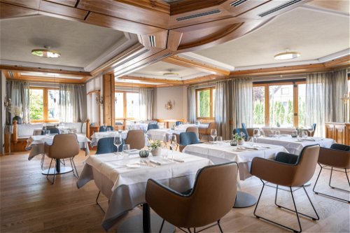 Das Restaurant im «Hotel Maier» in Friedrichshafen-Fischbach.