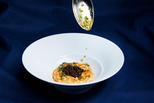«Kaviar Kristall&nbsp; | fermentierte Marroni | baune Butter»
