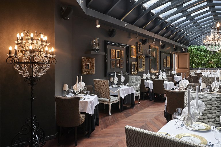Das »Restaurant Tchaikovsky« im »Telegraaf Hotel« geht zurück auf den bekannten Komponisten.