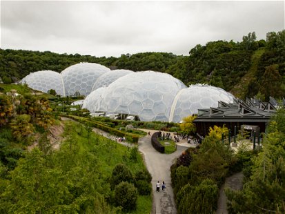 The Eden Project, Cornwall, UK.