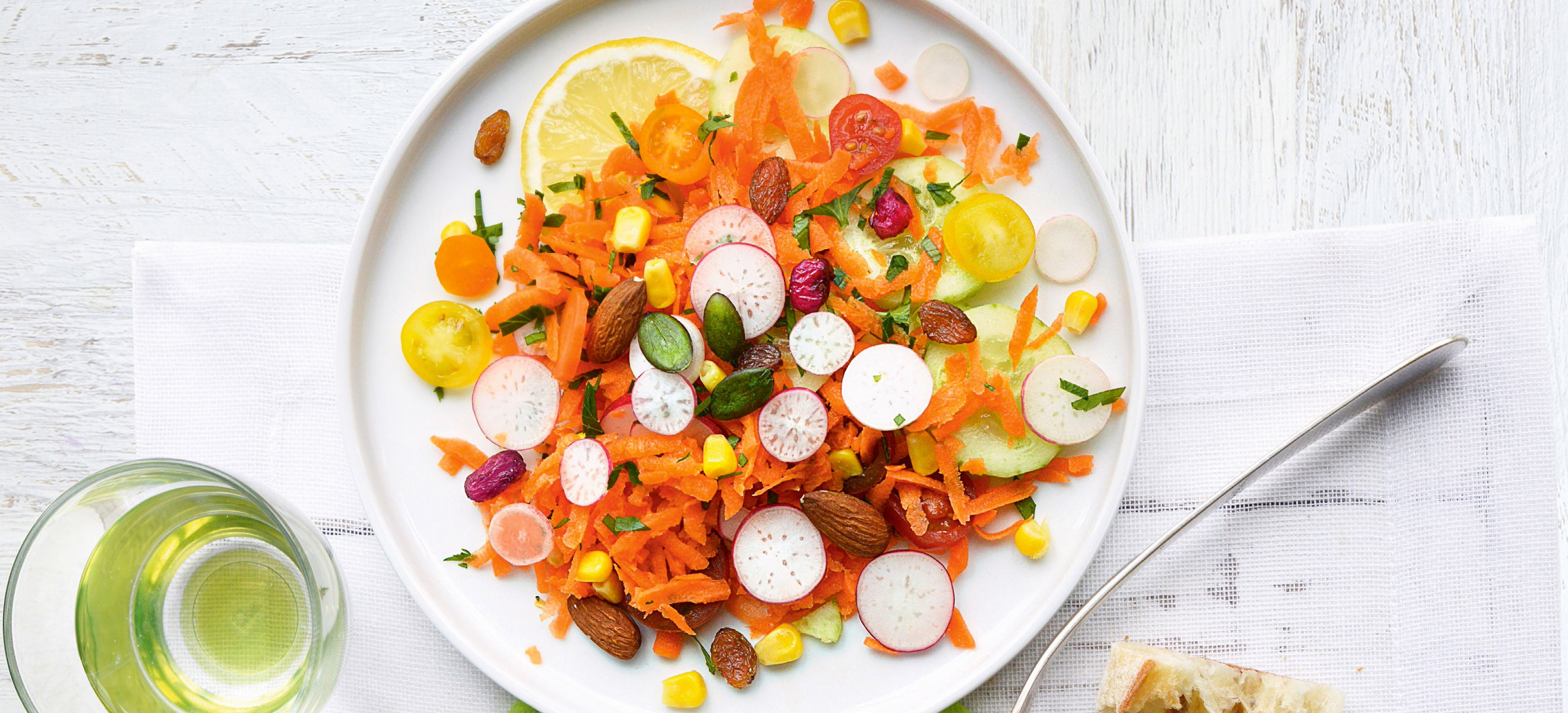 Bunter Gemüsesalat - Rezepte - Falstaff