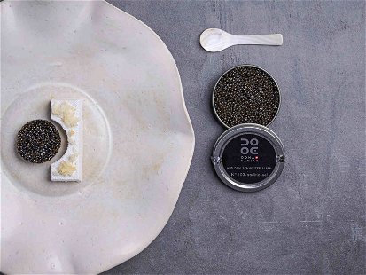 Für das Gericht verwendet Irka den Oona Caviar »N° 103-traditionnel«.