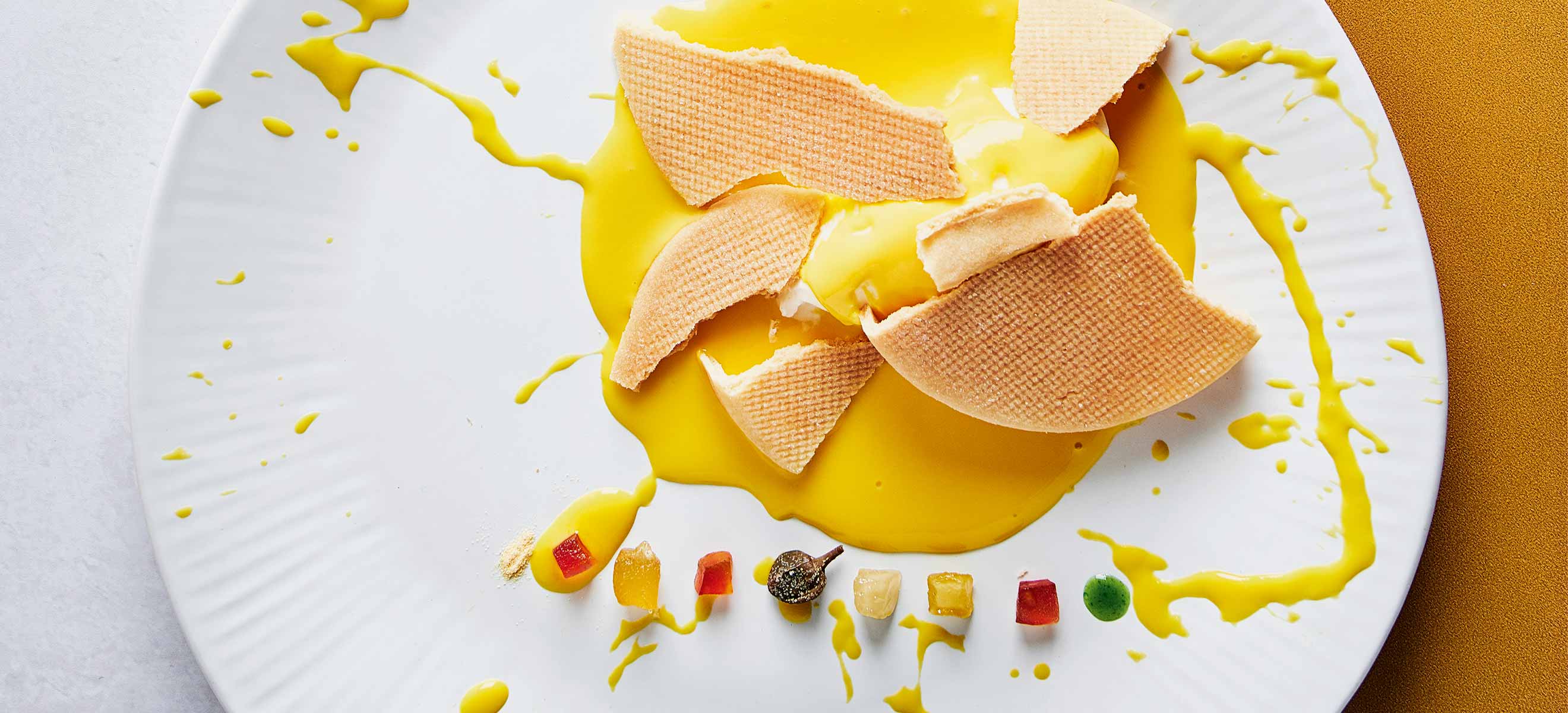 Zitronen-Tarte von Massimo Bottura - Rezepte - Falstaff