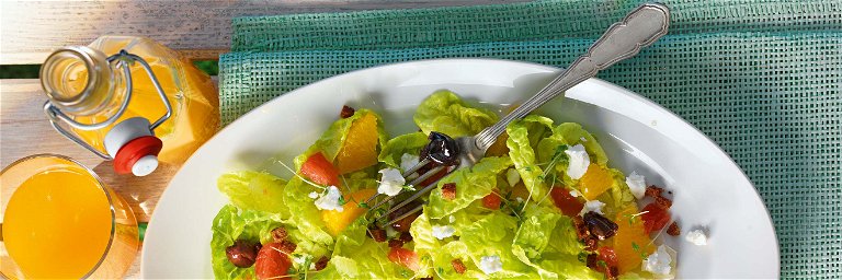 Exotischer Caesar Salad