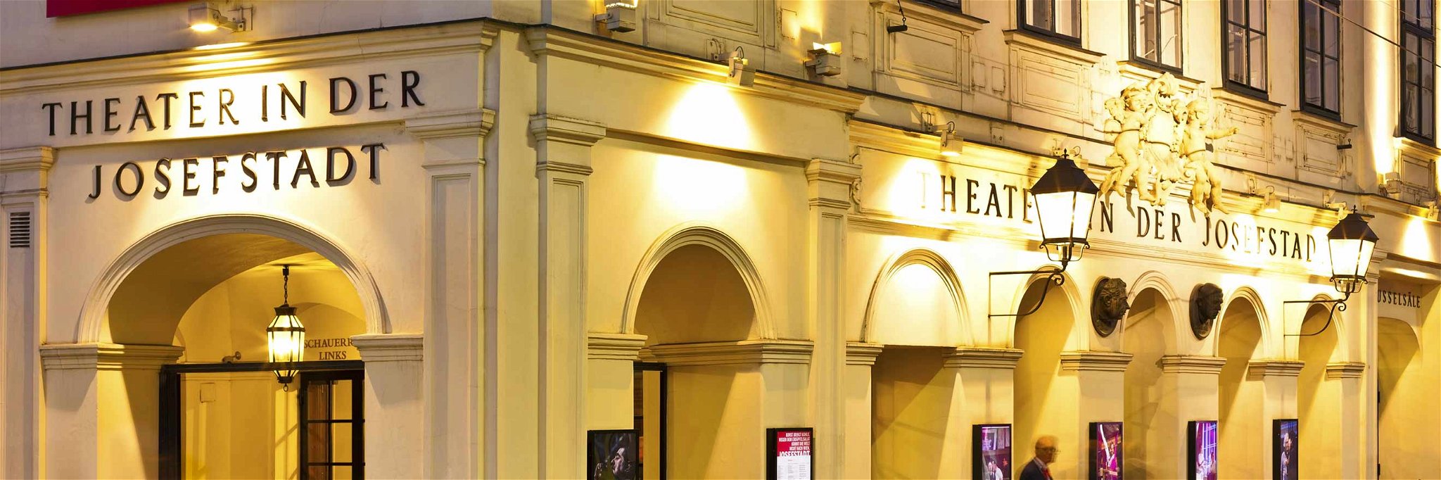 Das Theater in der Josefstadt bildet das kulturelle Zentrum des Bezirks.