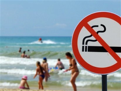 In Mexico, it is now illegal to smoke in public in Mexico.