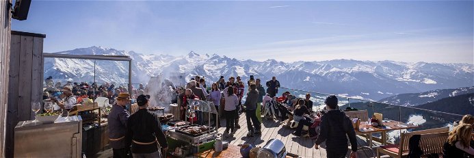 Ski &amp; Gourmet BBQ auf der Schmittenhöhe im Franzl