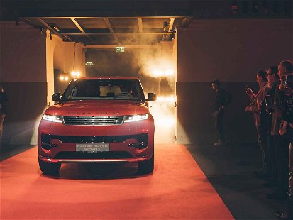 Die Präsentation des neuen Land Rover Sport in der Spanischen Hofreitschule.