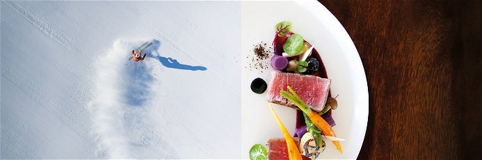Die Genuss-Skitage vereinen Kulinarik mit Pistenfeeling