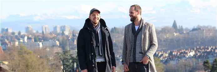 Fabian Raffeiner und Mark Hayoz eröffnen in der Berner Altstadt ihr erstes eigenes Restaurant.