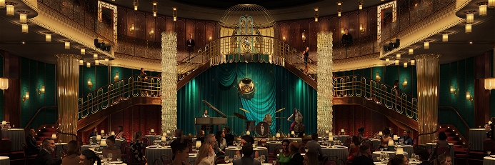 Der Tanzsaal ist und bleibt das Herzstück des »Femina Palast«.