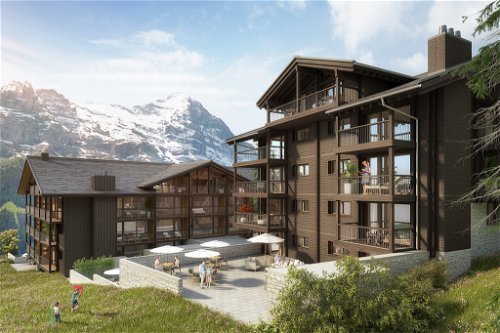 Das Chalet Resort «Bergwelt Grindelwald».