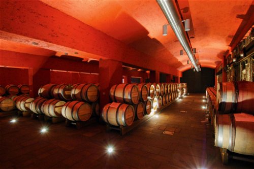 Der Spitzenproduzent Ca‘del Bosco produziert einen der besten Franciacorta-Rosé.