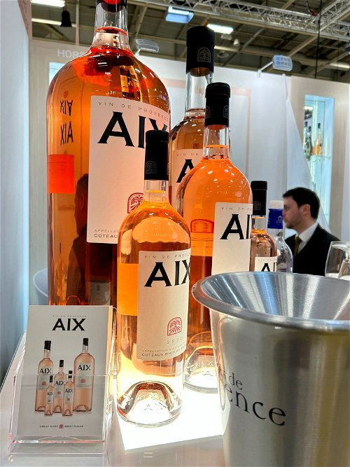 AIX booth at Vinexpo
