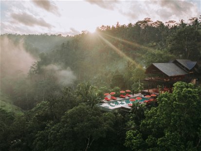 Buahan, Banyan Tree Escape, a resort on Bali.