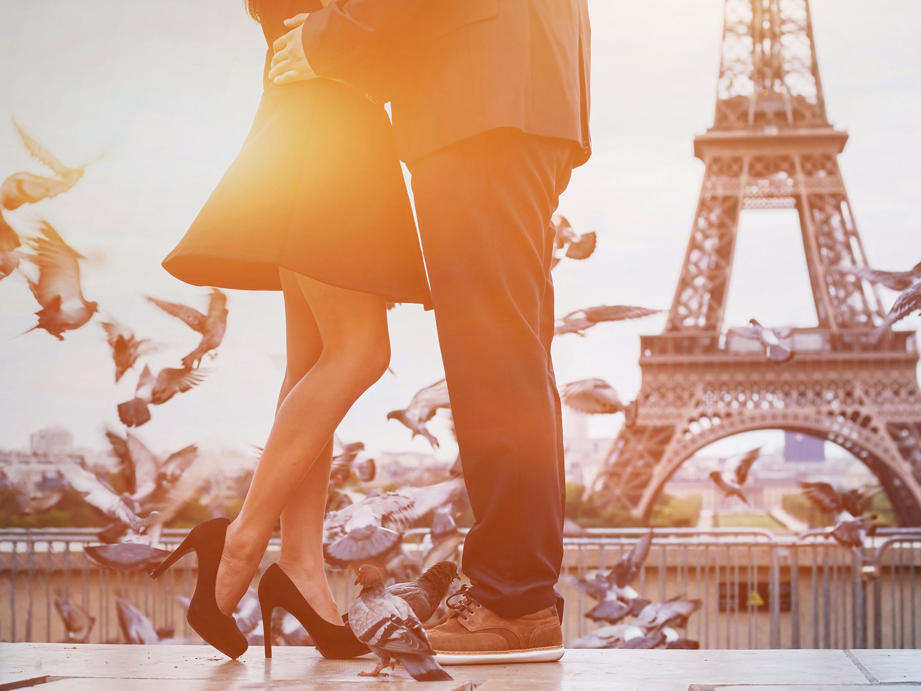 The Eiffel Tower remains the most popular spot in the city of romance.
