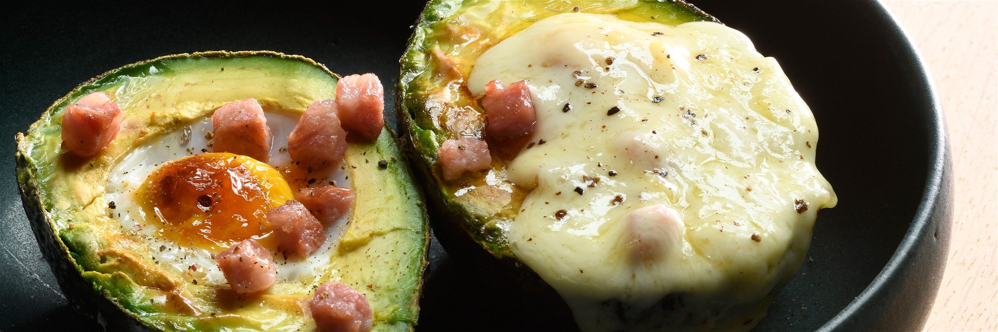 Avocado with Raclette