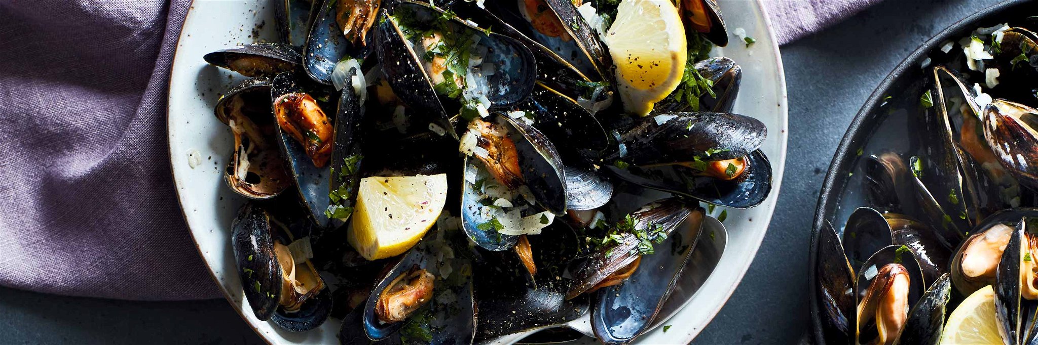 Peppered Mussels