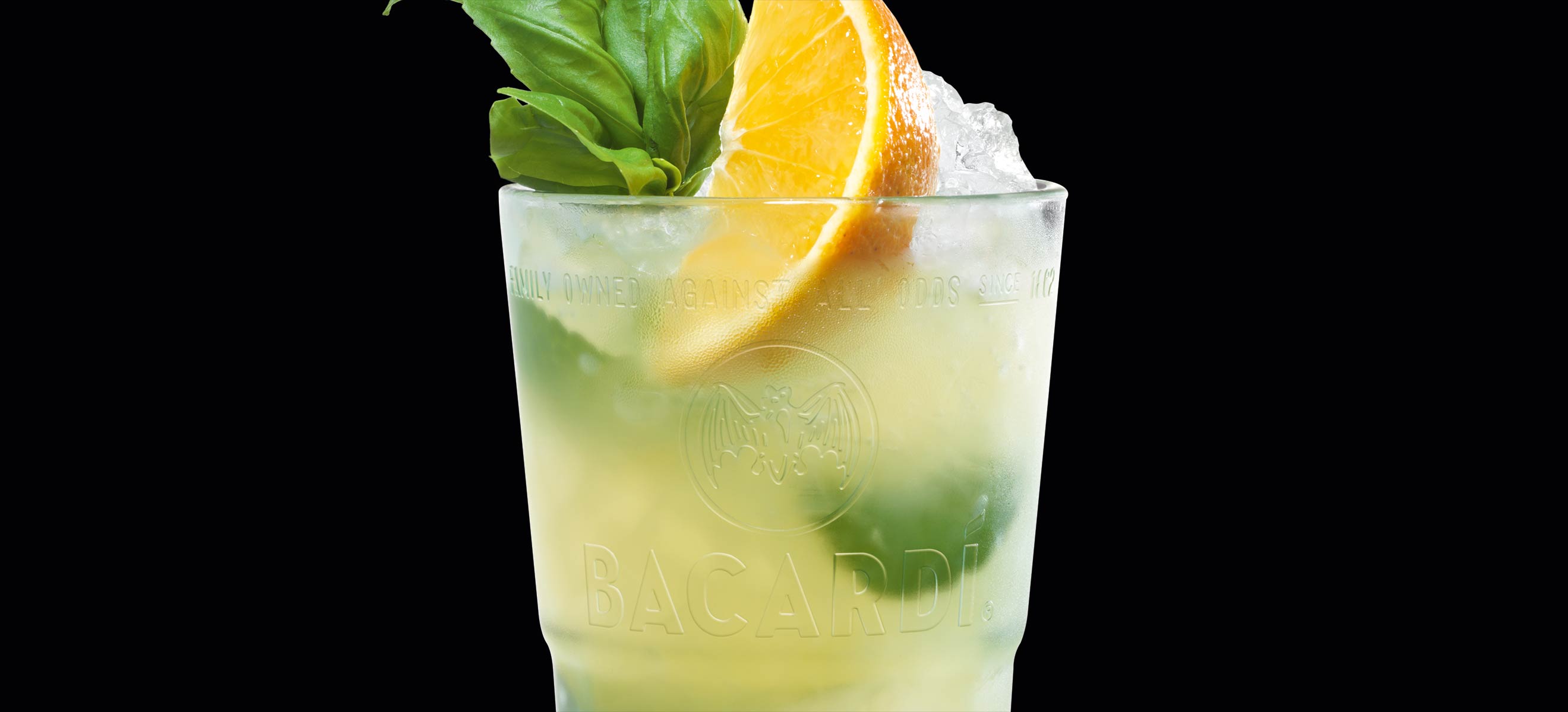 Orange and Basil Mojito