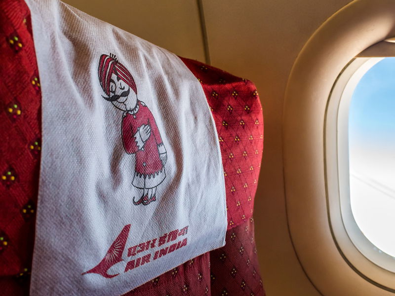 Maharajah, mascot of Air India.