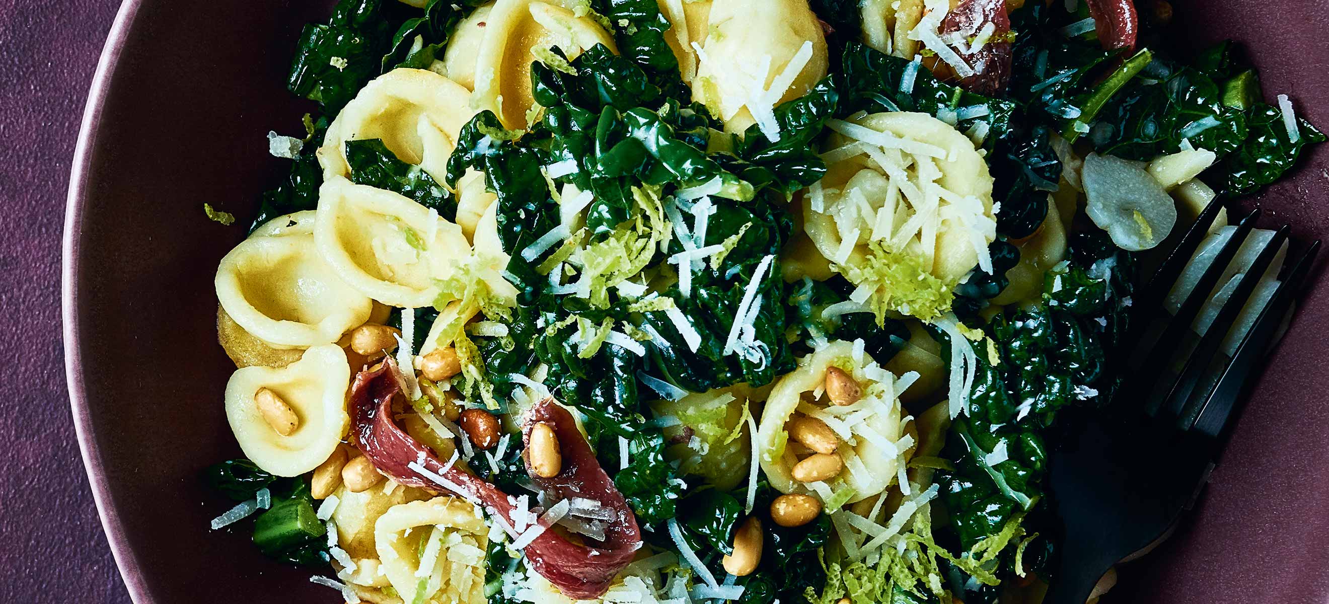 Pasta: with Kale and Anchovies - Falstaff