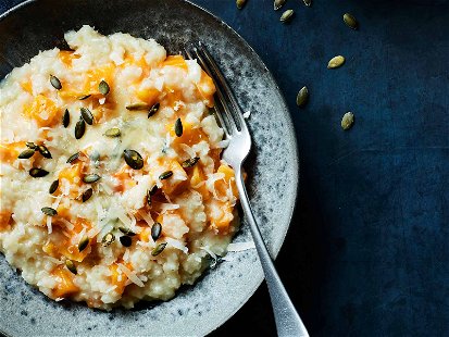 Risotto with Pumpkin and Gorgonzola