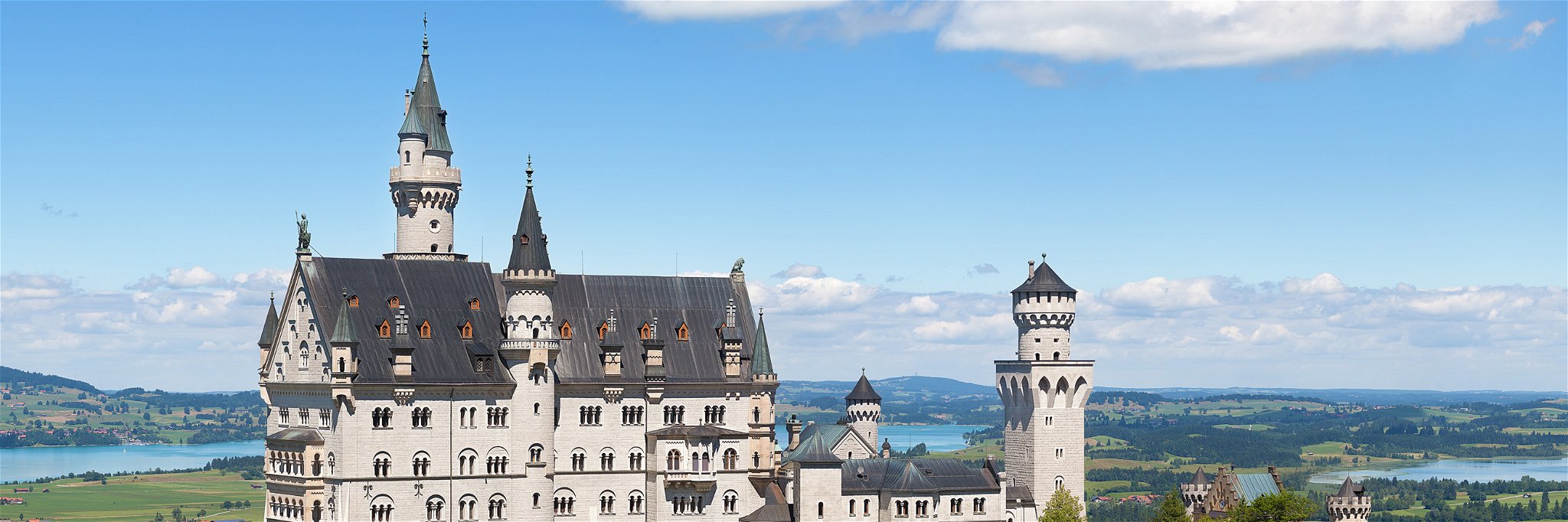 König Ludwig&nbsp;II. ließ Schloss Neuschwanstein ganz nach seinen privaten Vorstellungen gestalten.
