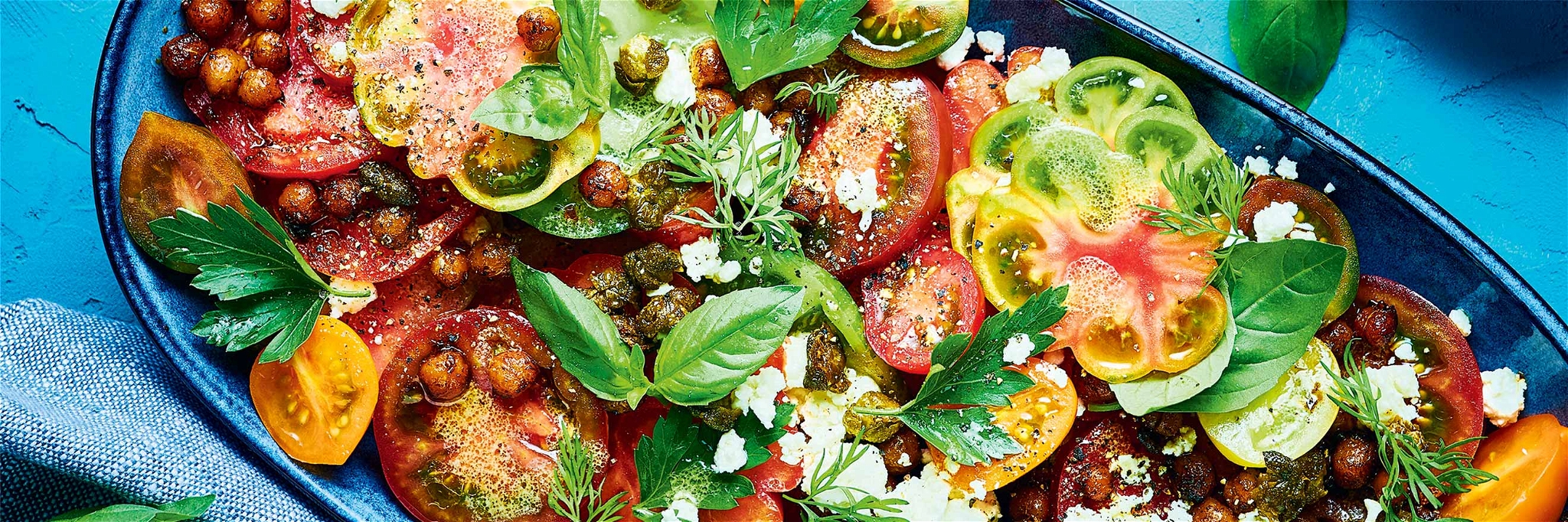 Fresh and tasty tomato salad.&nbsp;