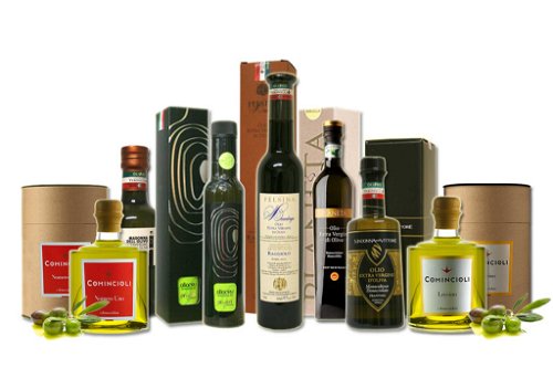 DIe reinsortigen (monocultivar) Jahrgangs-Olivenöle »produziert nach der Methode Veronelli« aus handgelesenen, entsteinten (denocciolato) Oliven eröffnen eine neue Qualitätsdimension.