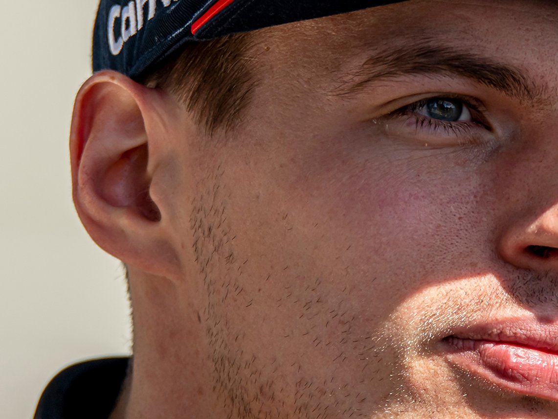 JEDDAH, SAUDI ARABIA - March 25, 2022: Max Verstappen, from Netherlands competes for Red Bull Racing. Practice for the F1 Saudi Arabian Grand Prix 2022.