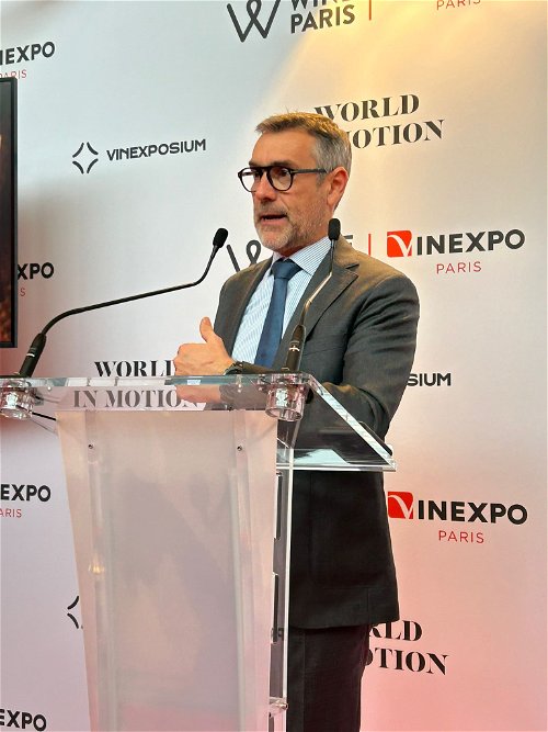 CEO Rodolphe Lameyse at Vinexposium Press Conference