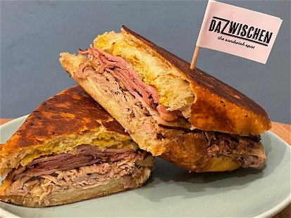 Das »Merguez Royale« Sandwich
